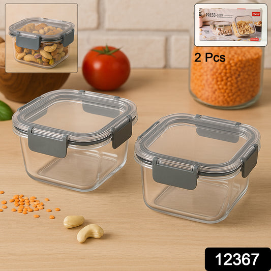 Airtight Food Storage & Fridge Organizer Combo – 5 Pc Container Set